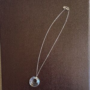 Swarovski Silver Necklace with Crystal Pendant